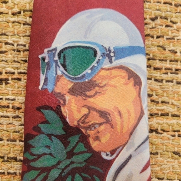 VINTAGE Ralph Marlin "Race Driver" Tie - Picture 6 of 8